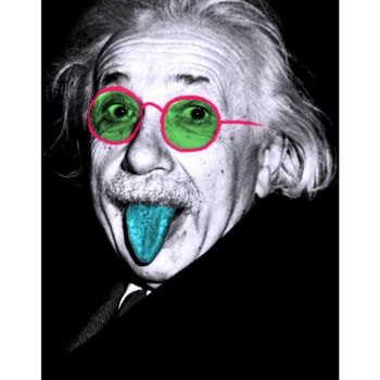 제목이 "MATTONi- Einstein -…"인 미술작품 Mattoni로, 원작, 디지털 페인팅