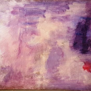 Pintura intitulada "ciel couleur du tem…" por Maty, Obras de arte originais, Acrílico