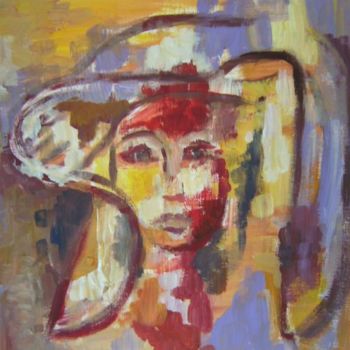 Malarstwo zatytułowany „Silhouette” autorstwa Maty, Oryginalna praca, Olej