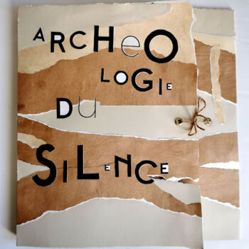 Collagen mit dem Titel "Archéologie du Sile…" von Maty, Original-Kunstwerk, Collagen