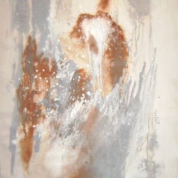 绘画 标题为“Mémoire de sable” 由Maty, 原创艺术品, 油