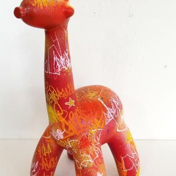 雕塑 标题为“GraffGi” 由Maud Llorente, 原创艺术品, 丙烯