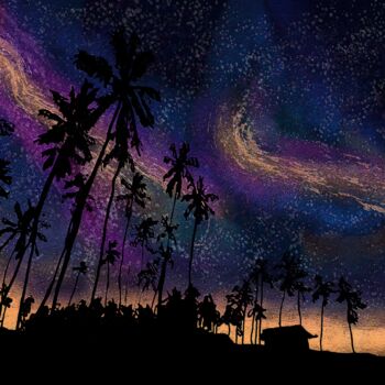 Digital Arts titled "Zin Uru" by Maui, Original Artwork, Digital Painting