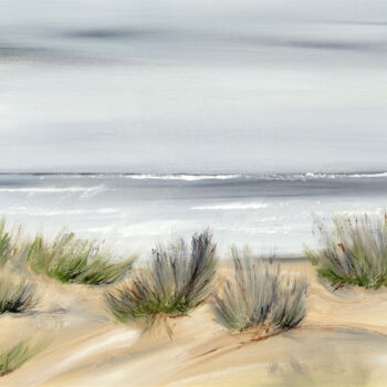 Painting titled "Sand Dunes" by Maureen Gillespie, Original Artwork, Oil