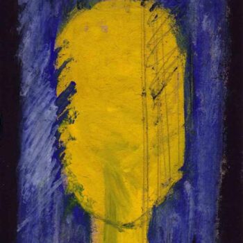 Painting titled "tete022" by Maurice Boulogne, Original Artwork