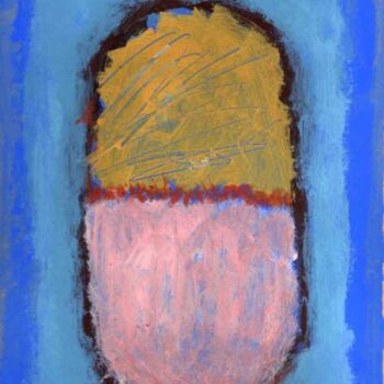 Painting titled "totem018 - 20 x 30…" by Maurice Boulogne, Original Artwork