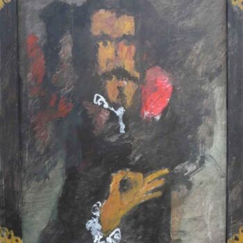 Painting titled "Je fais un zéro !" by Maurice Boulogne, Original Artwork