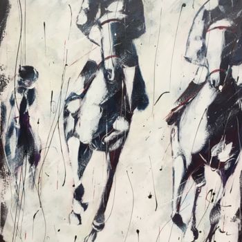 Pittura intitolato "Chiaro scuro" da Maurizio Baraziol, Opera d'arte originale, Acrilico
