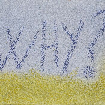 "REBEL N 11_ WHY?" başlıklı Tablo Maurizio Falciani tarafından, Orijinal sanat, Pastel