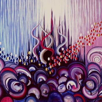 Painting titled "Metamorfosi" by Maurizio Sacchini, Original Artwork, Oil