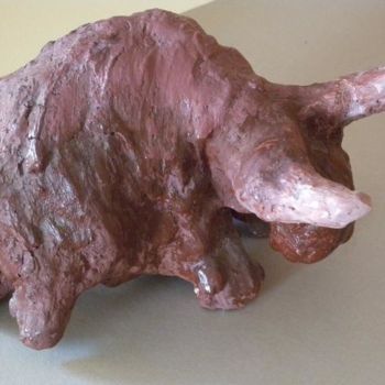 Скульптура под названием "Toro" - Maurizio Aprea, Подлинное произведение искусства