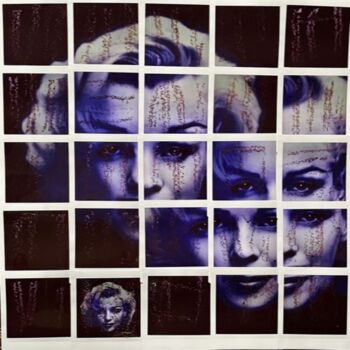 Fotografia intitulada "SCRATCHED CRY-STUDI…" por Mauro Ferri, Obras de arte originais, Fotografia Manipulada