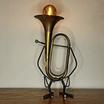 Design intitolato "Tromba" da Mauro Mangiafico (MalloLab), Opera d'arte originale, Accessori
