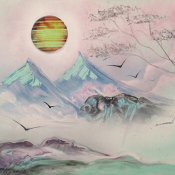 Pittura intitolato "Winter Time" da Mauro Sposito, Opera d'arte originale, Spray