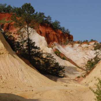 Photographie intitulée "terres et couleur" par Martine Maury, Œuvre d'art originale, Photographie non manipulée