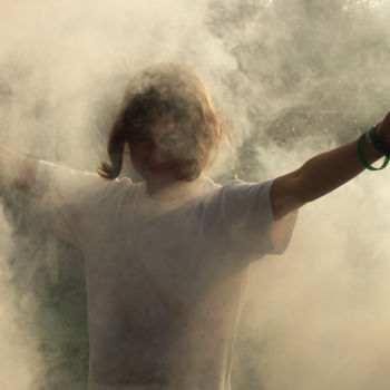 Photographie intitulée "écran de fumée" par Martine Maury, Œuvre d'art originale, Photographie non manipulée