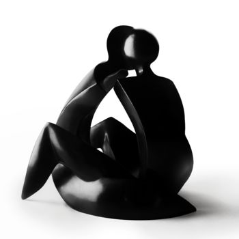 Sculptuur getiteld "Tango" door Mauvisseau-Bordin, Origineel Kunstwerk, Bronzen