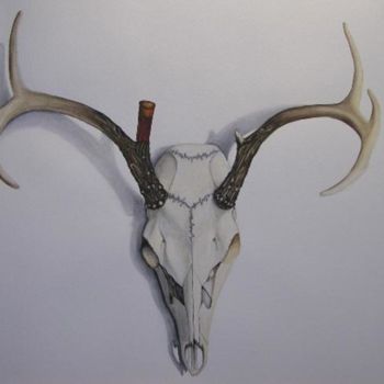 Malerei mit dem Titel "The Eight Point" von Margaret Voss, Original-Kunstwerk