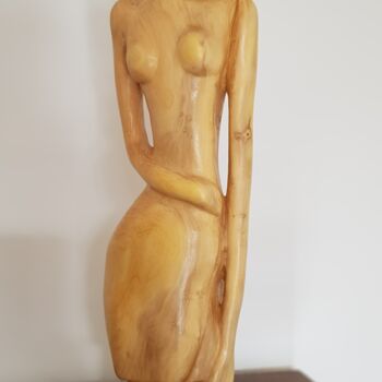 雕塑 标题为“Femme” 由Max Bernard, 原创艺术品, 木