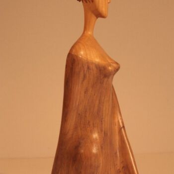 雕塑 标题为“Enjambées - grandes…” 由Max Bernard, 原创艺术品, 木