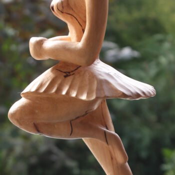 雕塑 标题为“Retenue” 由Max Bernard, 原创艺术品, 木