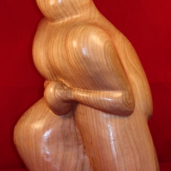 Sculpture titled "Démesure" by Max Bernard, Original Artwork, Wood