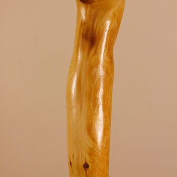 Скульптура под названием "Perdu" - Max Bernard, Подлинное произведение искусства, Дерево