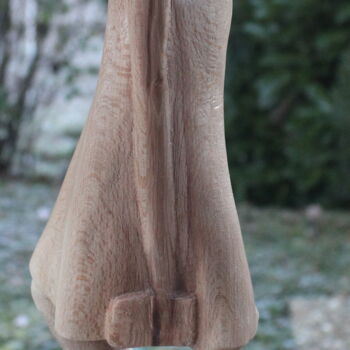 Sculpture titled "Libérée" by Max Bernard, Original Artwork, Wood