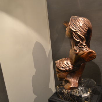 Скульптура под названием "LA CHIAMATA DEGLI A…" - Max D'Avanzo Il Nolano, Подлинное произведение искусства, Металлы