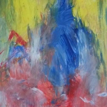 Painting titled "LE REVE 1" by Max-Denis Deperrois, Original Artwork, Oil