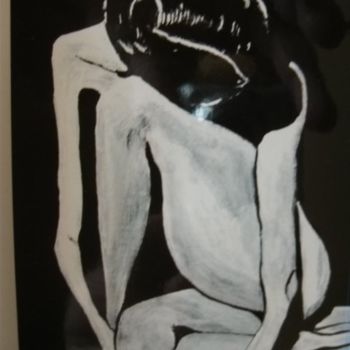 Картина под названием "l artiste peintre m…" - Max-Denis Deperrois, Подлинное произведение искусства