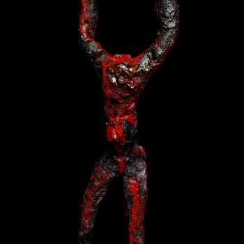 Sculpture intitulée ""Flesh"" par Max Nikiforov (Dajvour), Œuvre d'art originale, Ciment