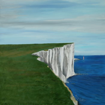 Картина под названием "Beachy Head" - Robert Harris, Подлинное произведение искусства, Масло