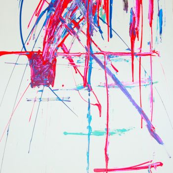 Malerei mit dem Titel "DANSE MODERNE" von M A B, Original-Kunstwerk, Acryl