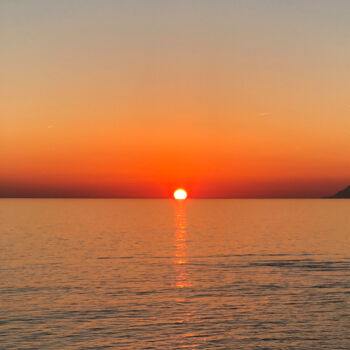 Φωτογραφία με τίτλο "Sunset - Photography" από Maxime Guengant, Αυθεντικά έργα τέχνης, Ψηφιακή φωτογραφία