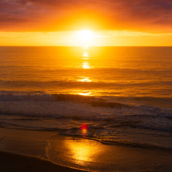 Фотография под названием "West Coast Sunset" - Maxime Guengant, Подлинное произведение искусства, Цифровая фотография