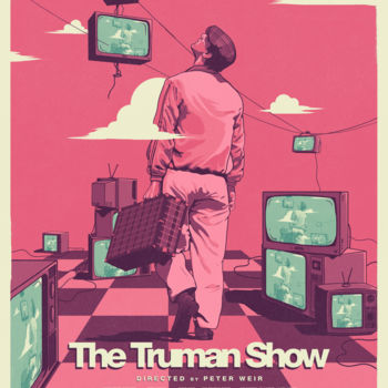 Digital Arts με τίτλο ""The Truman Show" p…" από Guze, Αυθεντικά έργα τέχνης, Ψηφιακή ζωγραφική