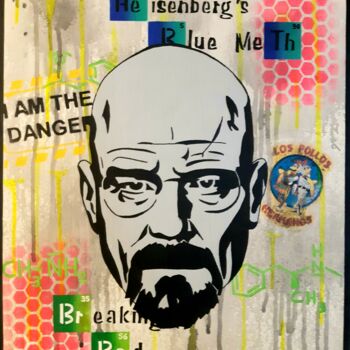 Peinture intitulée "Breaking Bad" par Maxime Mourer-Klein, Œuvre d'art originale, Acrylique Monté sur Châssis en bois