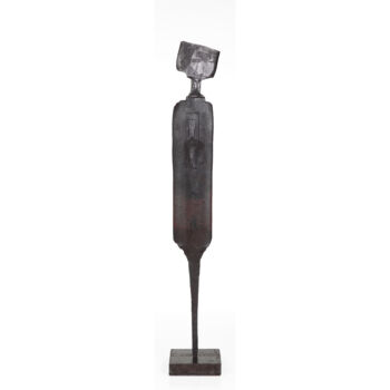 Escultura titulada "N°359" por Maxime Plancque, Obra de arte original, Metales