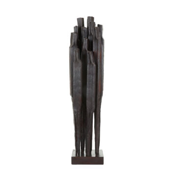 Skulptur mit dem Titel "N°345" von Maxime Plancque, Original-Kunstwerk, Metalle
