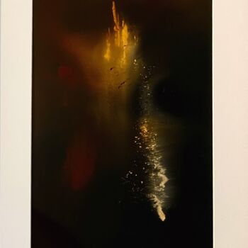 Painting titled "N°62" by Maxime Tissier, Original Artwork, Acrylic Mounted on Wood Stretcher frame
