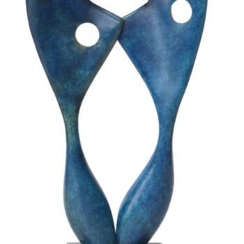 Escultura titulada "L'envol" por Damax, Obra de arte original, Bronce