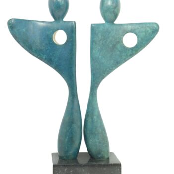 Sculpture titled "Harmonie" by Damax, Original Artwork, Bronze
