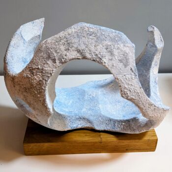 Sculpture titled "ruine" by Maxime Haja, Original Artwork, Plastic