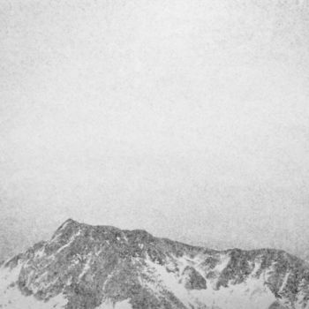 Photographie intitulée "la montagne" par Maxime Tauban, Œuvre d'art originale, Photographie numérique Monté sur Carton