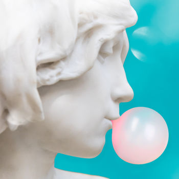 Photographie intitulée "Bubblegum" par Maxl, Œuvre d'art originale