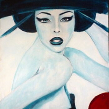 Painting titled "soeur de siam" by Maya Arti, Original Artwork