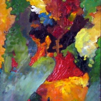 Painting titled "Belzébuth #artistsu…" by Maya Ratovondrahona, Original Artwork, Oil