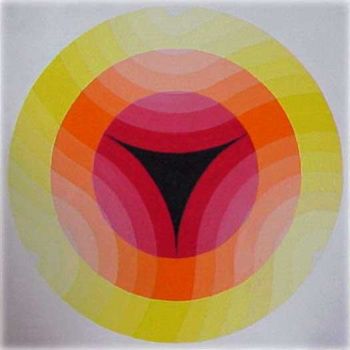 제목이 "Womb"인 미술작품 Maya Brassel로, 원작, 기름