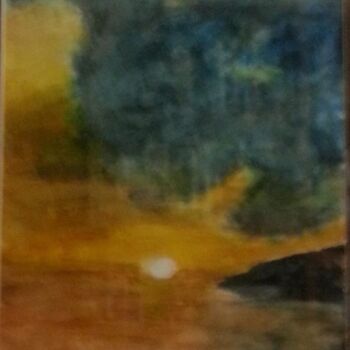 Painting titled "AMANECE" by Mayte Ayuso (Matete), Original Artwork, Watercolor